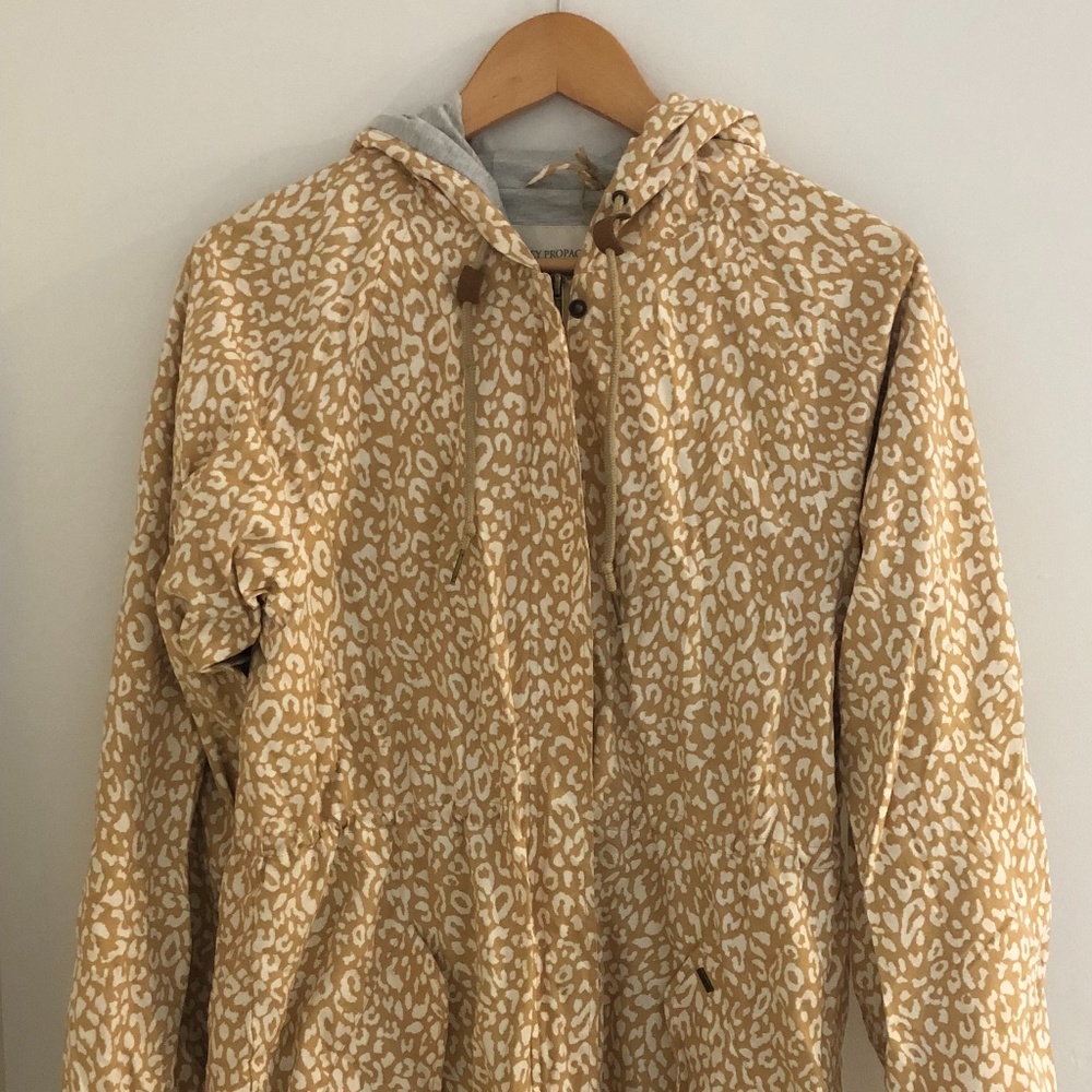 OBEY Propaganda Everett Jacket Leopard Print ~ Small